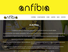 Tablet Screenshot of anfibia.com.br